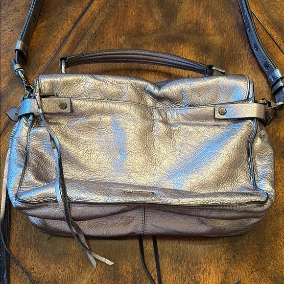 Rebecca Minkoff Metallic Shoulder Bag - Picture 5 of 9